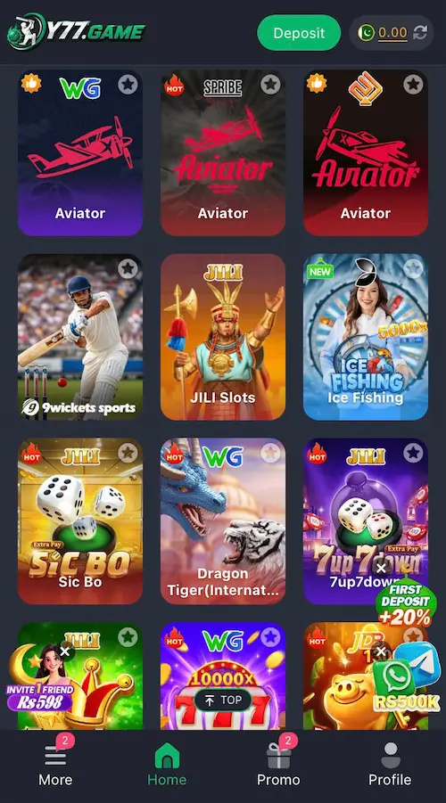 Y77 Game